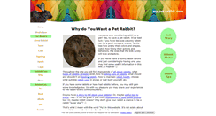 Desktop Screenshot of mypetrabbit.com